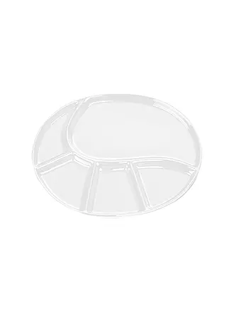 KELA | Assiette à fondue Vroni Noir | weiss